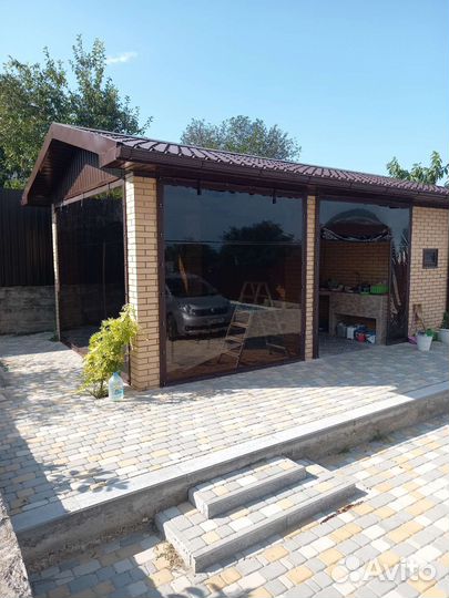 Мягкие окна для террасы беседки веранды