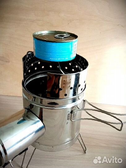 Печь туристическая щепочница PS 1500 Т