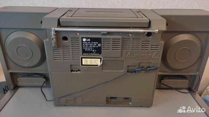 Музыкальный центр LG CD-962AX