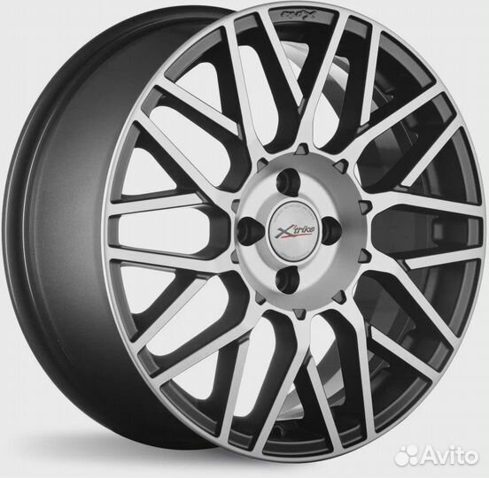 R17 4x100 7J ET43 D60,1 X'trike X-131 BKM/FP