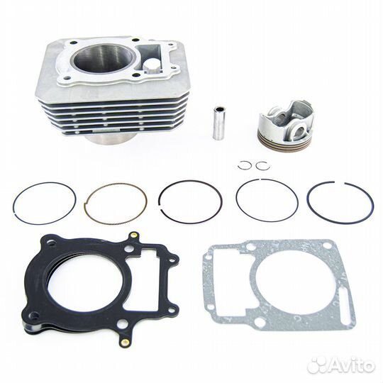 Цилиндро-поршневая группа ZS172FMM 74мм (бигбор)