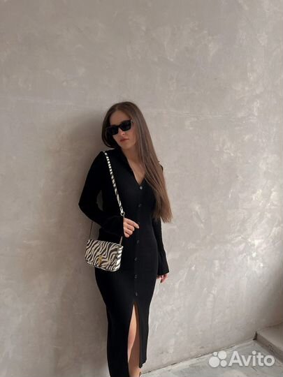 Платье трикотажное