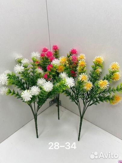 Искусственные цветы для декора и не только