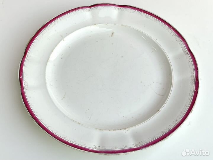Блюдо старинное 33см им Калинина Кузнецово