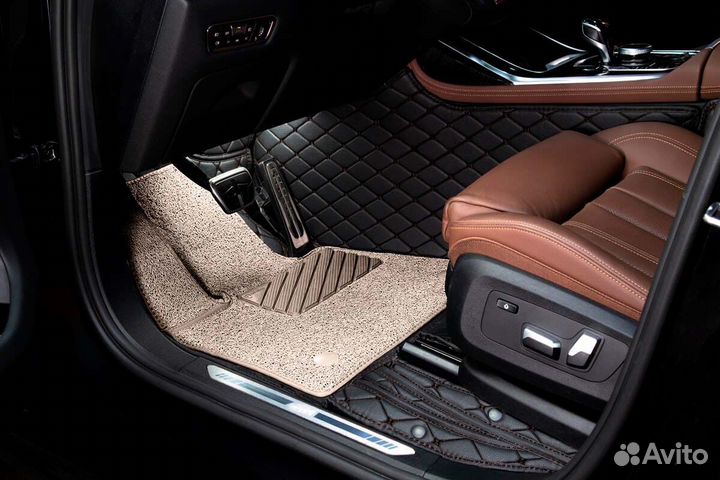 3D Коврики Lexus ES из Экокожи