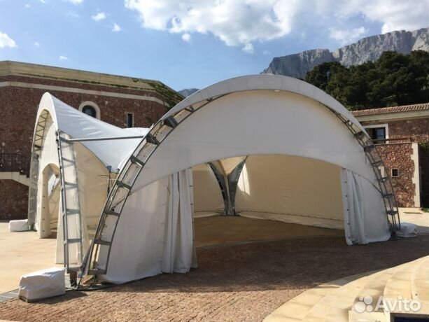 Двускатный шатер классический