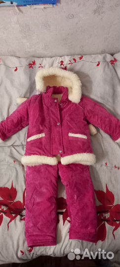 Детский зимний костюм на девочку 104
