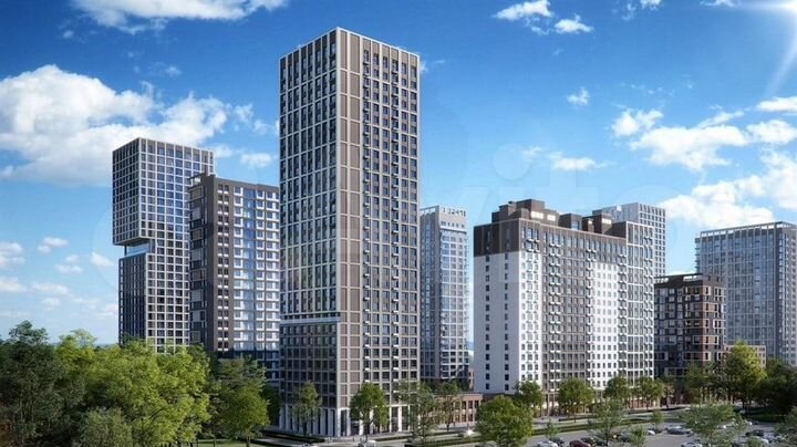 2-к. квартира, 58,3 м², 11/32 эт.