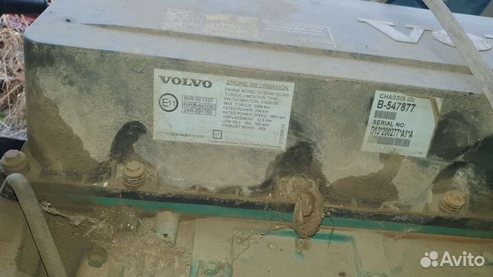 Двигатель Volvo d13a