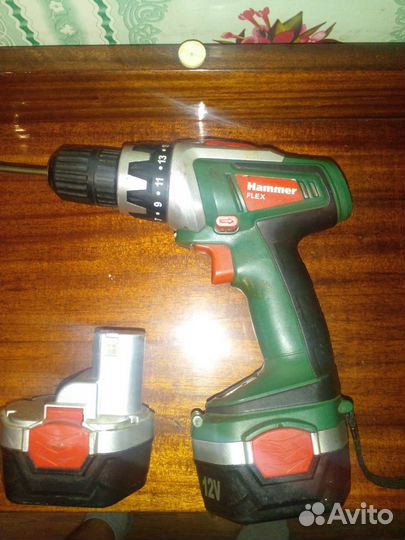 Аккумуляторная дрель шуруповерт