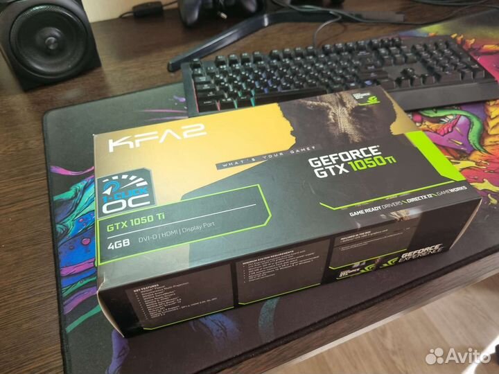 Видеокарта Nvidia GeForce 1050ti 4GT