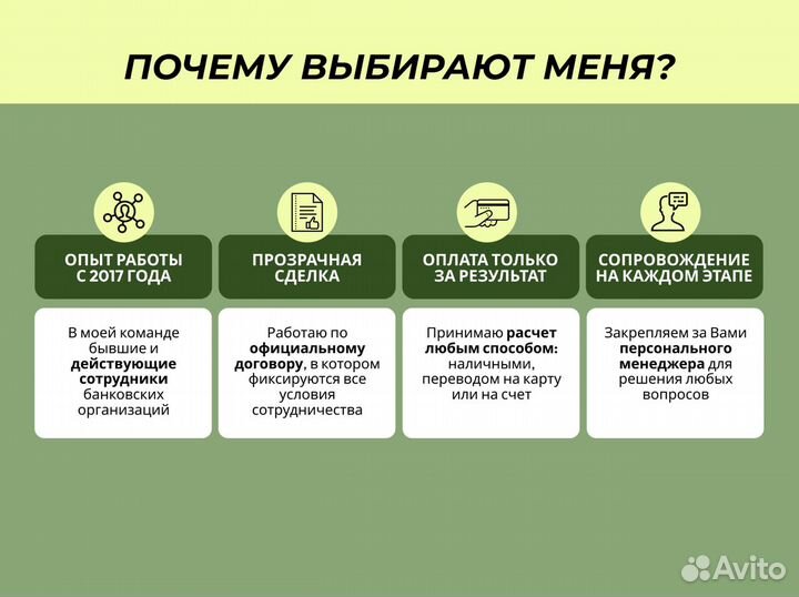 Помощь в получении кредита физ лицам без предоплат