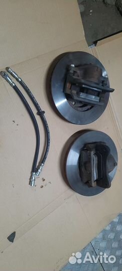 Передние тормоза газ 31105 комплект