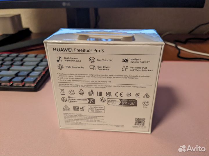 Беспроводные наушники Huawei FreeBuds Pro 3