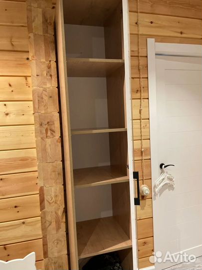 Шкаф-пенал Дуб вотан/Белый