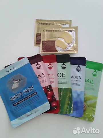 Набор масок для лица и патчи