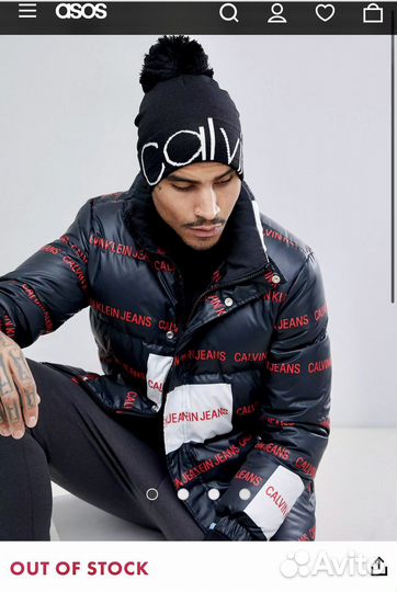 Шапка calvin klein