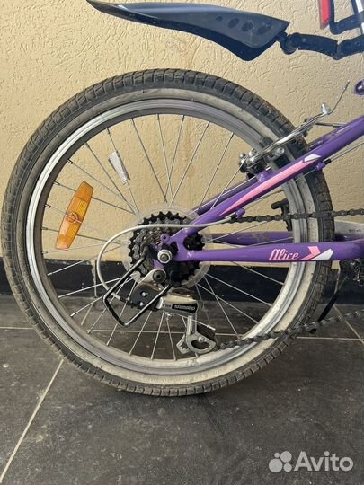 Велосипед для девочки 20 дюймов novatrack