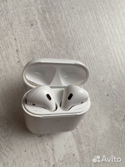 Беспроводные наушники apple airpods 2