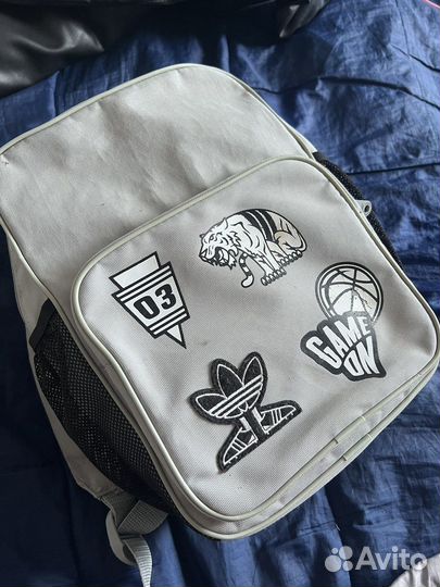 Боксерские перчатки детские с рюкзаком adidas