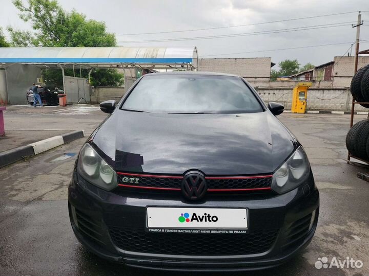 Volkswagen Golf GTI 2.0 AMT, 2011, 185 000 км