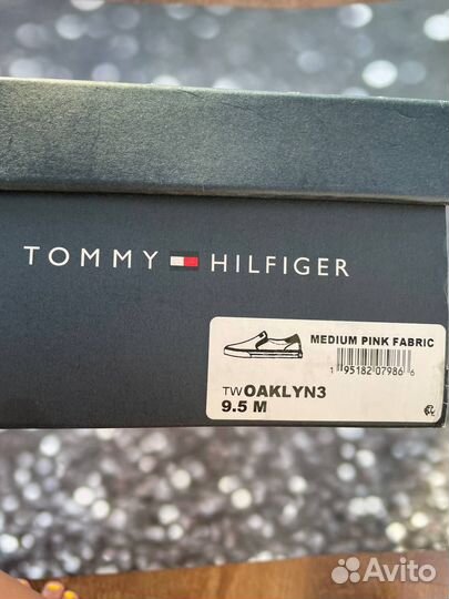 Кеды мужские Tommy Hilfiger (новые, оригинал)