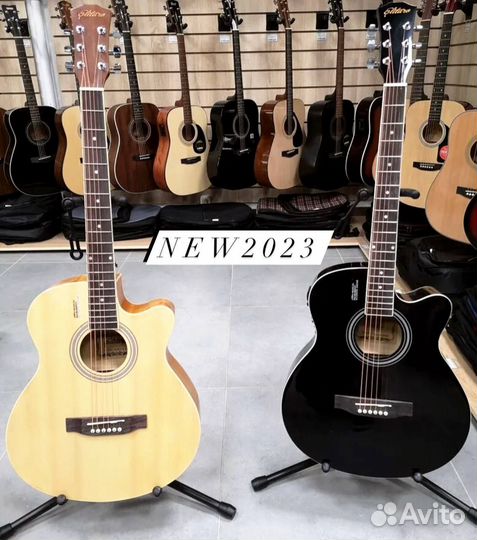 Классическая акустическая гитара новая