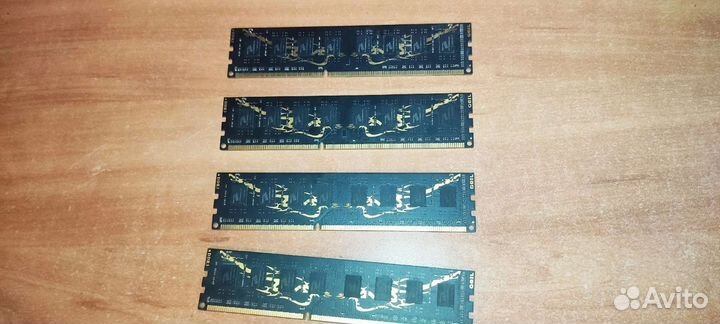 Geil black dragon 16gb (4x4)