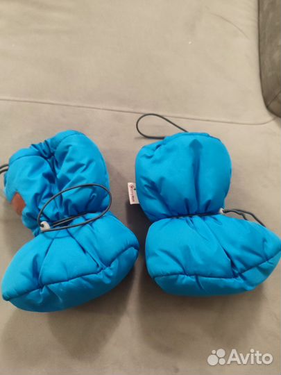 Пинетки зимние овчина