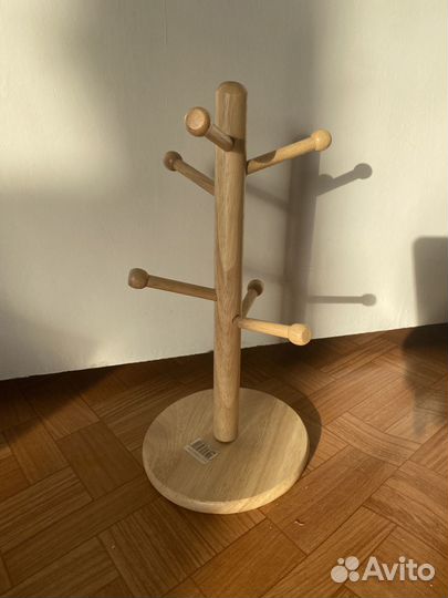 Вешалка для бокалов деревянная