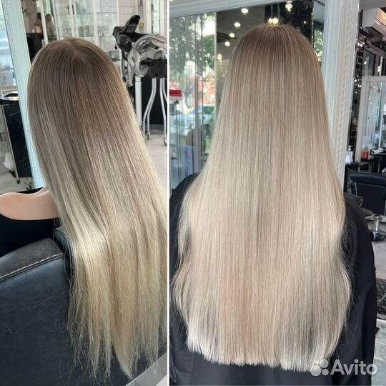 Окрашивание волос airtouch