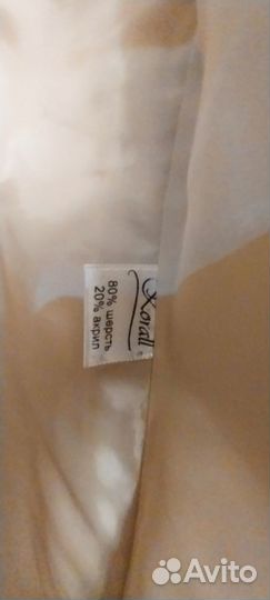 Пальто женское демисезонное 40-42 бежевое