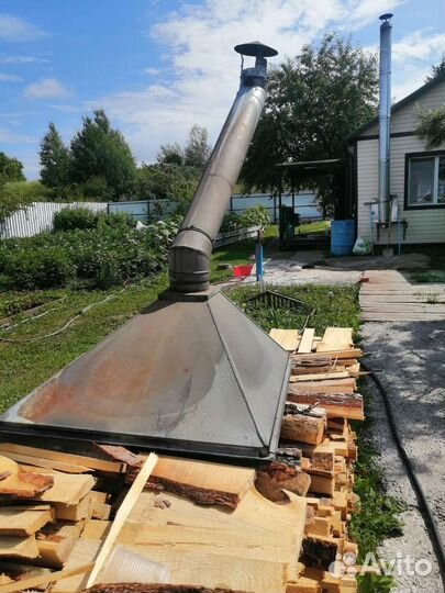 Зонт вытяжной бу