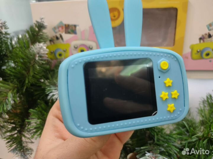 Детский фотоаппарат зайчик