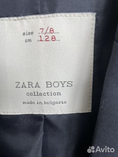 Пиджак для мальчика zara