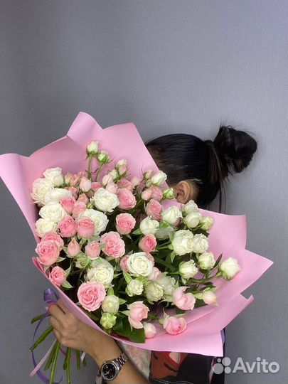 Кустовые розы и кустовые пионовидные розы