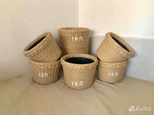 Комплект кашпо цилиндр уличный