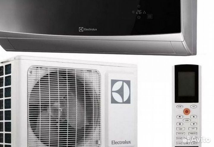 Сплит система с установкой