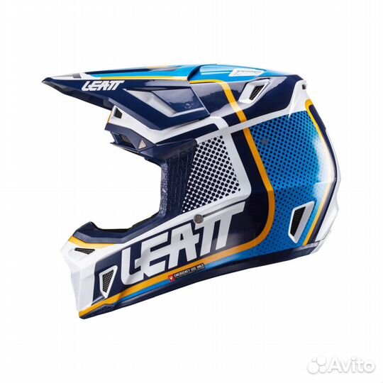 Мотошлем Leatt Moto 8.5 Helmet Kit Ink M