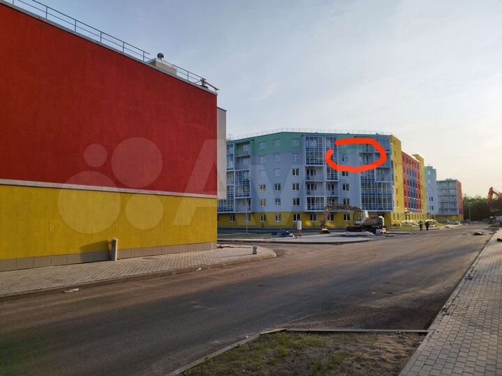 1-к. квартира, 44,5 м², 5/6 эт.