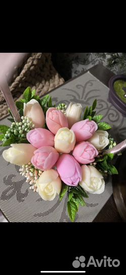 Букет из мыла