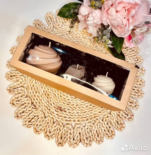 Интерьерные свечи из соевого воска