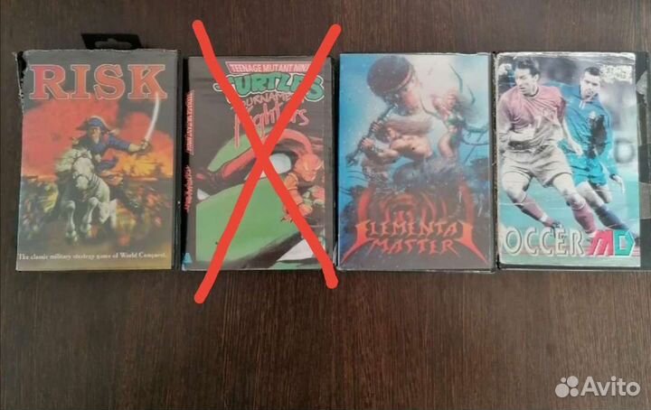 Картриджи sega