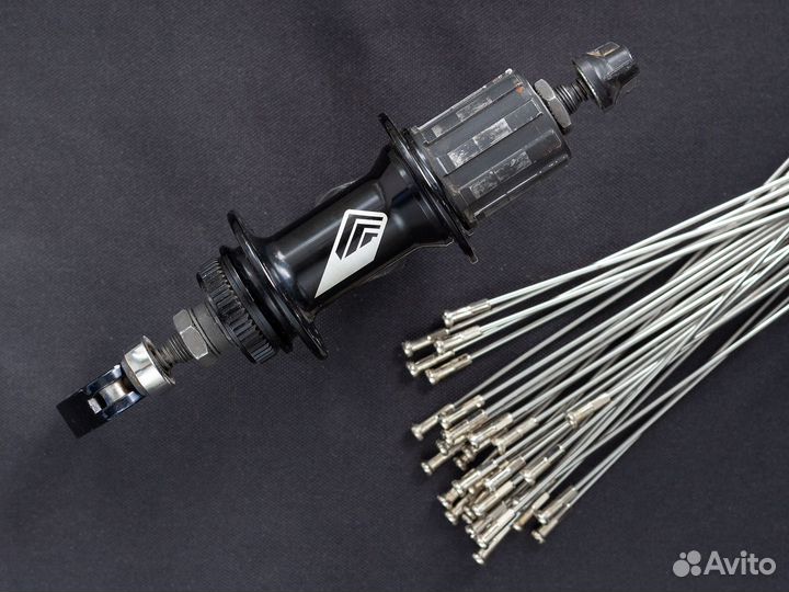 Втулка All Terra 10х135 + спицы 291/293mm