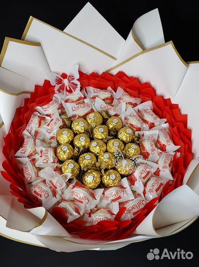 Букет из конфет рафаэлло