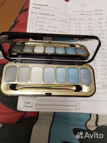 Тени для век chanel