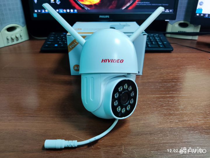 Камера видеонаблюдения поворотная IP 1080P