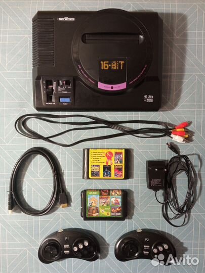 Игровая приставка Sega с играми