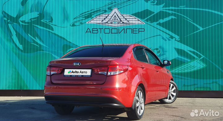 Kia Rio 1.6 AT, 2015, 163 933 км