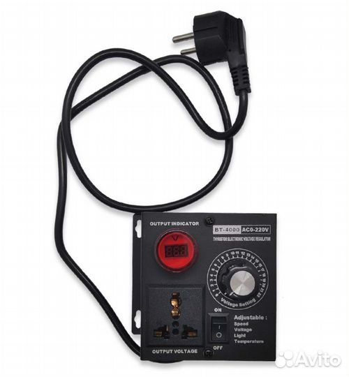 Тэн 3 кВт под кламп с регулятором BT-4000